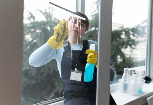 Nettoyage de vitres intérieures et extérieures à Laroque